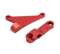 Soporte de Palanca de Extensión del Brazo de Embrague El Kit de Extensión del Brazo de Embrague de Aleación de Aluminio Reduce la Fuerza de Tracción y Expande la Zona de Fricción Fácil (rojo)