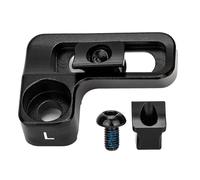 Soporte de palanca de freno, adaptador integrado ajustador de freno | Integrar abrazadera de interruptor,Soporte de freno integrado de aleación de aluminio, ajustable para evitar arañazos