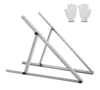 Soporte de panel solar 104cm 2 soportes de panel solar Stouchi pv, con soporte solar de aleación de aluminio de ángulo ajustable 200w-350w, para soporte de yate RV en balcón plano