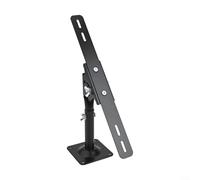 Soporte de panel solar ajustable para paneles de 5 W-50 W, inclinación y dirección ajustable de 0 a 90°, soporte de acero inoxidable con múltiples opciones de montaje