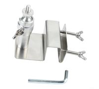 Soporte de panel solar ajustable, soporte de montaje de panel solar de acero inoxidable ajustable para cámaras de seguridad Arlo Aosu con rosca de 1/4 pulgadas resistente a la intemperie al aire libre