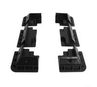 Soporte de panel solar en ángulo recto para instalación en techo en aplicaciones móviles y marinas que proporciona apoyo y protección de borde de panel (juego de 6 piezas)