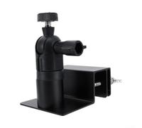 Soporte de panel solar resistente a la intemperie que ofrece una instalación estable y un ajuste seguro para optimizar el rendimiento del panel solar al aire libre (1 negro)