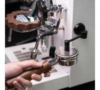 Soporte de pantalla de aluminio para disco, ajustable a 270°, plegable, magnético, de aluminio, para filtros de café (negro)