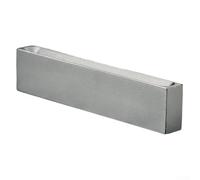 Soporte de pantalla de aluminio para portafiltro de café para base de almacenamiento de filtro espresso de 51/53/58 mm, diseño minimalista con opciones de tamaño compacto en gris y negro (gris B)