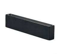 Soporte de pantalla de portafiltro de aluminio resistente con base de almacenamiento de estante de filtro para uso doméstico y comercial de café (negro B)