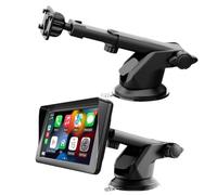 Soporte de pantalla Epronic para Carplay, soporte de ventosa flexible y doblable para salpicadero para pantallas de 7 pulgadas, 9 pulgadas, 9,3 pulgadas, 10,26 pulgadas, soporte para GPS de coche
