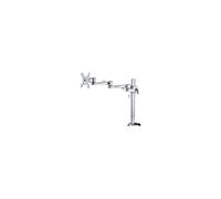 Soporte de pantalla LCD para escritorio NEWSTAR - Plata - 10" a 30" - Altura regulable