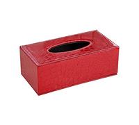 Soporte de Papel, Atractivo y Resistente Estuche Tidier Servilleta Soporte de Cuero para automóvil Decoración del automóvil Contenido del Paquete Caja de pañuelos de Cuero para(1 PCS Retro Printing)