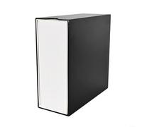 Soporte de papel de filtro de café de aleación de aluminio con tapa segura diseñado para protección contra el polvo y gran capacidad para almacenar papeles en forma de cono y abanico (caja de aluminio