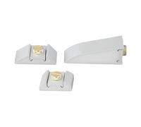 Soporte de papel de lija de aleación de aluminio, herramienta de pulido para superficies planas y curvas, fijación segura de tornillo chapado en cobre para una eliminación eficiente del óxido