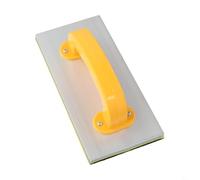 Soporte de papel de lija para paredes, herramienta de lijado de mano con marco, clip de lijado de mano antideslizante para pulir, 1 paquete