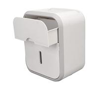 Soporte de Papel Higiénico con Cajón de Almacenamiento, Dispensador de Toallitas, Soporte de Papel Higiénico con Almacenamiento, Caja de Almacenamiento de Toallas de Papel