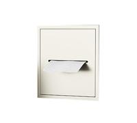 Soporte de papel higiénico de acero inoxidable con estantes, no necesita azulejos de pared, perfecto para baños públicos, color gris. Tamaño: 50,8 x 50,8 x 2,5 cm. Diseño duradero y que ahorra espacio