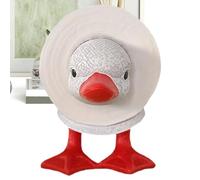 Soporte de papel higiénico de animales, soporte decorativo para papel higiénico, soporte de almacenamiento de rollos de papel de pato, bonito y divertido accesorio de baño para apartamento, baño