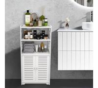 Soporte de papel higiénico para armario, pequeño mueble de almacenamiento para inodoro, mueble de baño a pie, diseño moderno, columna, armario, armario, armario, 75 x 22 x 36 cm, color blanco