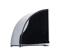 Soporte de papel para filtro de café con cubierta a prueba de polvo, contenedor de almacenamiento de filtro de café, caja de papel