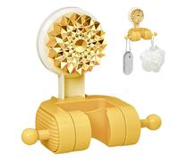 Soporte De Para Alcachofa De Ducha - Soporte Ajustable Para Ducha,Sujetador De Para Pared,para uso en paredes de baño hogar autocaravana esponja y toallas