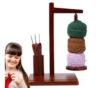 Soporte de para ganchillo, soporte de grande para tejer | Dispensador de husillo de antideslizante, soporte magnético para los amantes del ganchillo y el tejido, artesanía hecha a mano