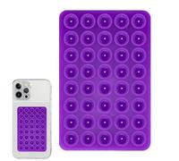 Soporte de para Teléfono Móvil - 40 Ventosas de Silicona | Sujeción Fuerte por Ambos Lados | Dispositivo Manos Libres para vídeos | Accesorios para influencers de | Soporte Adhesivo par