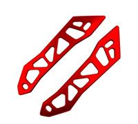 Soporte de parabrisas de aleación de aluminio para Nmax 155 V1 V2 Scooter Soporte de montaje frontal para parabrisas plateado dorado rojo negro Opciones acabado anodizado fácil de instalar Kit de dos