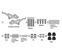 SOPORTE DE PARABRISAS KAPPA 9058AK PARA ROYAL ENFIELD SUPER METEOR 650 '23,