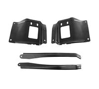Soporte de parachoques delantero compatible con F-ord F250 F350 F450 F550 Super Duty 2005 F-ord Excursion Set de 4 soportes de parachoques delantero izquierdo y derecho