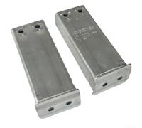 Soporte de parachoques delantero para Tesla para modelo 3 Y 2017-2022, refuerzo de marco 1109193-00-C izquierdo y derecho, paquete de 2