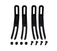 Soporte de Parachoques Trasero Anticolisión Ajustable de Metal con Soporte en L y Compresión de Vigas para Axial SCX10 1/10 RC Crawler Car Parts A