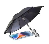 Soporte de paraguas de teléfono, paraguas de teléfono para el sol | Visera de navegación de coche para teléfono,Visera de sombra de navegación de coche, cubierta de parasol