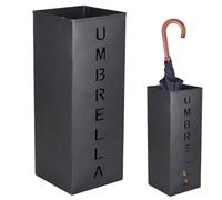 Soporte de paraguas interior - soporte de paraguas interior de metal con orificio de fuga | Elegante organizador de paraguas para interior, soporte de caña independiente, bastón para caminar, bastones