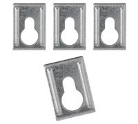 Soporte de pared 103693 apto como pieza de repuesto para placa de montaje IKEA PAX KALLAX METOD (4 unidades)