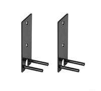 Soporte de pared 2 juegos compatibles con altavoces de sonido envolvente Bose LifeStyle 650, construcción de metal para una fijación segura (negro)