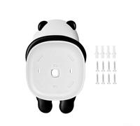 Soporte de pared ABS blanco para termostato inteligente modelos mejorados y premium 2025, elegante cubierta de soporte de placa de moldura que oculta cables para una decoración limpia