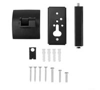 Soporte de pared ABS con paquetes de instalación, para Bose UB-20 II Soporte de montaje de altavoz de sonido envolvente, kit de soporte de altavoz retráctil (negro)