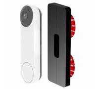 Soporte de Pared Adhesivo Universal Slim Compatible con Aosu, Arlo, Blink, Eufy, Nest, Netamo, Reolink, Tapo, Wyze, Yale y Otros Videotimbre con batería/Cable sin taladrar fácil instalación