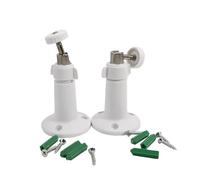 Soporte de Pared Ajustable 360° para Cámara Arlo - Pack de 2, Compatible con Arlo, Arlo Pro y Arlo Pro 2, Soporte para Cámara de Seguridad Interior y Exterior, Resistente al Agua, Blanco