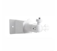 Soporte de pared ajustable compatible con Eufy Security Indoor Cam S350, giratorio 360°, material ABS estable, montaje compacto para cámara de vigilancia, color negro