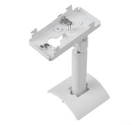 Soporte de pared ajustable para altavoz de cubo, giratorio para soporte de inclinación compatible con Companion para C5 para sistema estéreo (blanco)