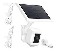 Soporte de pared ajustable para cámaras y paneles solares, soporte de seguridad universal 2 en 1 para Ring/Blink/Eufy/Arlo/Wyze/Reolink panel solar y leva, con anillo para pegar/Outdoor Plus/Spotlight