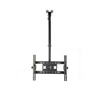 Soporte de pared ajustable para TV LCD de 32 a 50 pulgadas y televisores curvos, inclinación telescópica y giratoria, compatible con VESA de hasta 400 x 400 mm