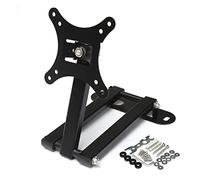 Soporte de pared ajustable para TV LCD LED de plasma de 10 a 30 pulgadas, inclinable y giratorio para 3 televisores, diseño que ahorra espacio, fácil instalación, compatible con VESA