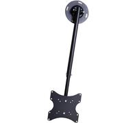 Soporte de pared ajustable para TV, telescópico giratorio e inclinable, soporte para TV para techo y pared, soporta pantallas de hasta 25 kg (1,5 m)