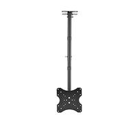 Soporte de pared ajustable y giratorio para TV para pantallas LCD/plasma de 14 a 32 pulgadas, VESA 200 x 200 mm Max, resistente, fácil instalación, diseño que ahorra espacio