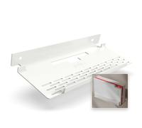 Soporte de pared compatible con FritzBox 5690 Pro, incluye gestión de cables, soporte JLNJLE metal, disipación de calor eficiente, seguro y estable