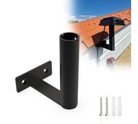 Soporte de pared compatible con Segway Navimow GPS, JLNJLE 90°, soporte de acero inoxidable, accesorio para robot cortacésped Navimow i105E, i108E, campo de visión mejorado de la antena, para paredes