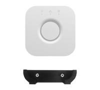Soporte de Pared Compatible con Soporte de Puente de luz Philips Hue, Color Negro