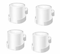 Soporte de Pared Compatible con TP-Link Deco AX1500/AX3000/X10/X20/X50/X60/X1500/X4300 Pro/X5000/X5400 Pro/W3600/W4500/W6000/ Estante de Pared para WiFi Dco 4 Grandes Uds