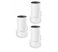 Soporte de Pared Compatible con TP-Link Deco M4, S4, E4, S7 y P9/ Soporte de Router WiFi Mesh Incluye Tornillos y Tacos/Estante de Pared para WiFi Dco Grandes 3 Uds (Blanco)
