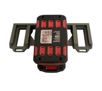 Soporte de pared con 6 ranuras para baterías Parkside X20V Team - Almacenamiento robusto y ahorro de espacio, compatible con toda la gama X20V
